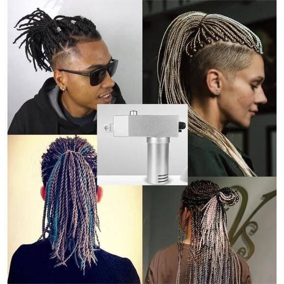 Dreadlock Machine Metal Electric Instant Portable Hair Dreadlocks, 110-240V - Picture 6 of 6